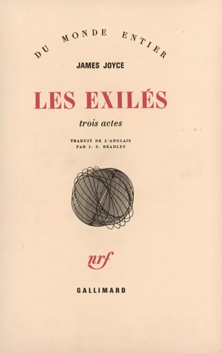 Les Exilés - James JOYCE - GALLIMARD