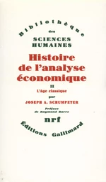 Histoire de l'analyse économique