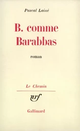 B. comme Barabbas