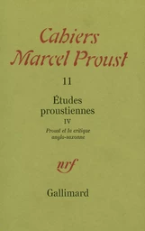 Études proustiennes