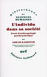 L'Individu dans sa société