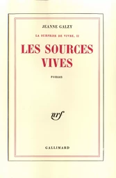 Les sources vives