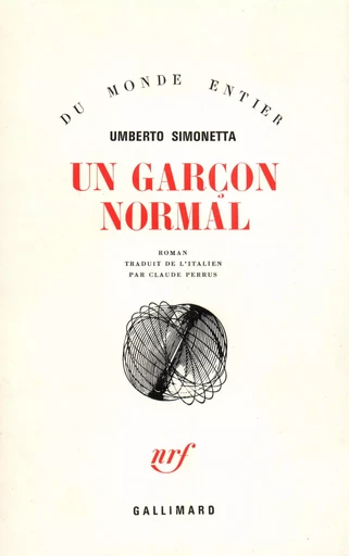 Un garçon normal - Umberto Simonetta - GALLIMARD