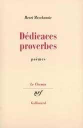 Dédicaces proverbes