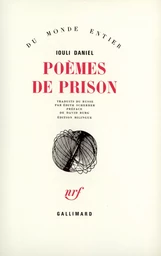 Poèmes de prison