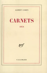 Carnets 1978