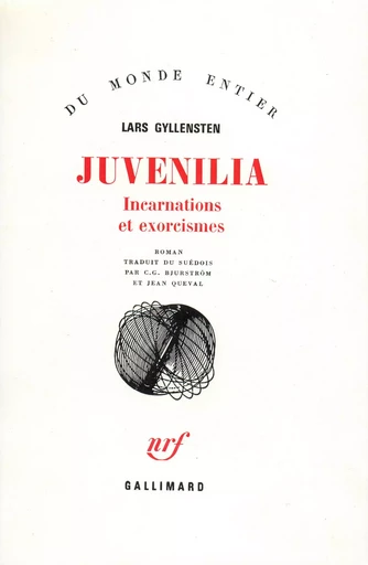 Juvenilia - Lars Gyllensten - GALLIMARD