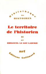 Le Territoire de l'historien