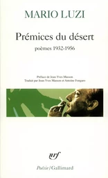 Prémices du désert