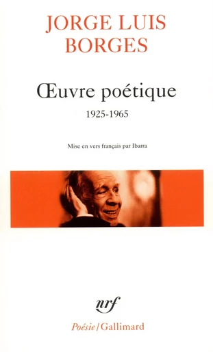 Œuvre poétique - Jorge Luis Borges - GALLIMARD