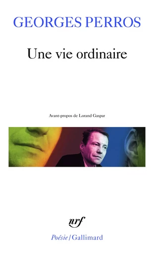 Une vie ordinaire - Georges PERROS - GALLIMARD