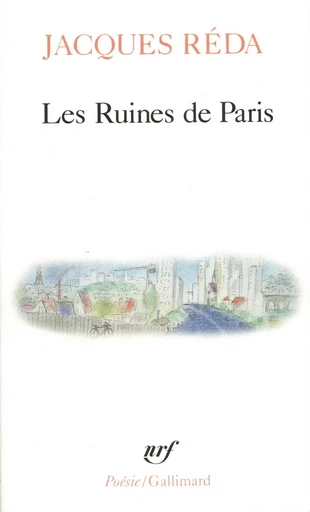 Les Ruines de Paris - Jacques Réda - GALLIMARD