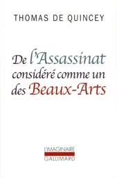 De l'Assassinat considéré comme un des Beaux-Arts