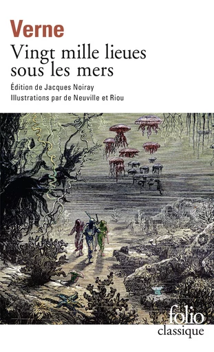 Vingt mille lieues sous les mers - Jules Verne - FOLIO