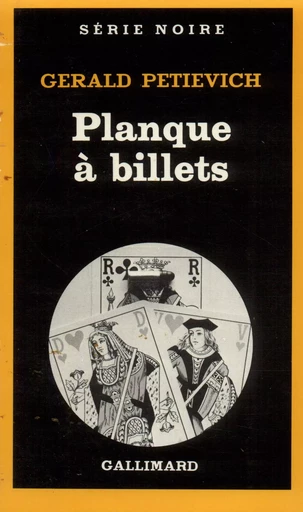 Planque à billets - Gerald Petievich - GALLIMARD