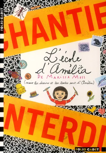 L'école d'Amélia - Marissa Moss - GALLIMARD JEUNE