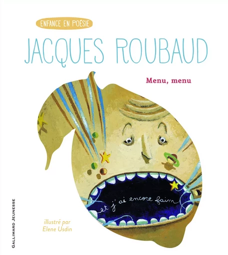 Menu, menu - Jacques Roubaud - GALLIMARD JEUNE