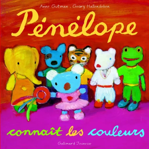 Pénélope connaît les couleurs - Georg Hallensleben, Anne Gutman - GALLIMARD JEUNE