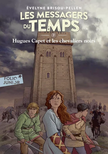 Hugues Capet et les chevaliers noirs - Évelyne BRISOU-PELLEN - GALLIMARD JEUNE