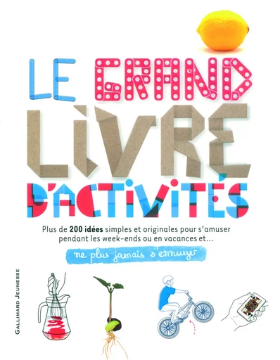 Le grand livre d'activités - John Wodward - GALLIMARD JEUNE