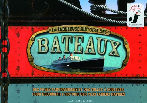 La fabuleuse histoire des bateaux - Brian Lavery - GALLIMARD JEUNE