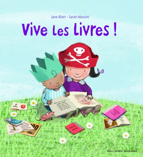 Vive les livres ! - Jane Blatt - GALLIMARD JEUNE