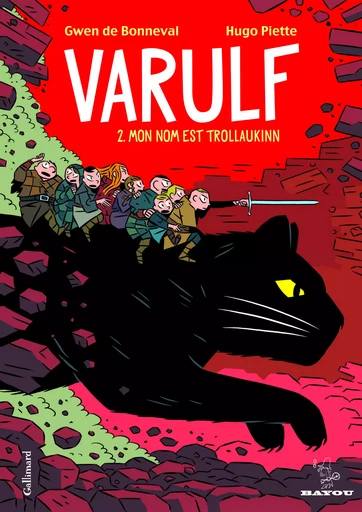 Varulf - Gwen de Bonneval, Hugo Piette - GALLIMARD BD