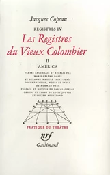 Les Registres du Vieux Colombier