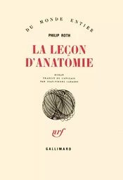 Les livres de Zuckerman - La leçon d'anatomie