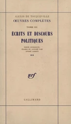 Écrits et discours politiques