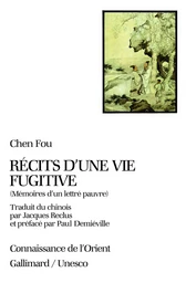 Récits d'une vie fugitive