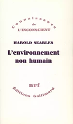 L'environnement non humain