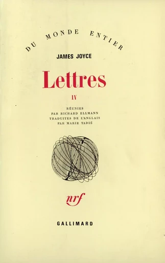 Lettres - James JOYCE - GALLIMARD