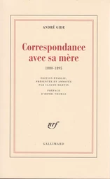 Correspondance avec sa mère