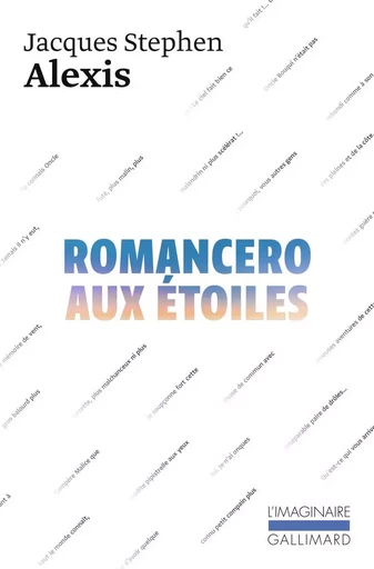 Romancero aux étoiles - Jacques Stephen Alexis - GALLIMARD