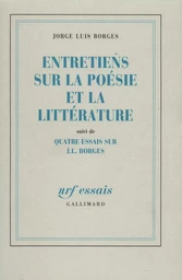 Entretiens sur la poésie et la littérature