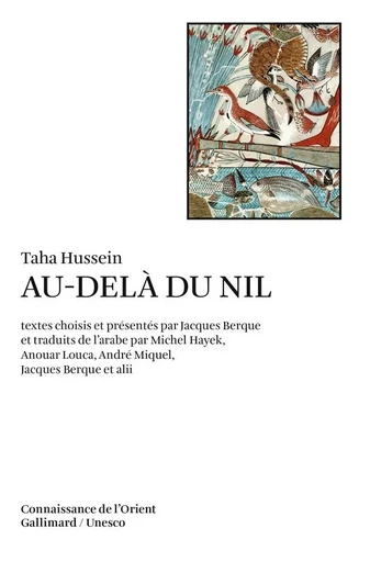 Au-delà du Nil - Taha Hussein - GALLIMARD