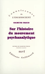 Sur l'histoire du mouvement psychanalytique