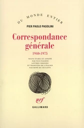 Correspondance générale