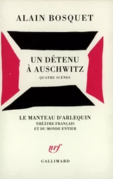 Un détenu à Auschwitz