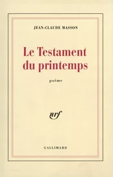 Le Testament du printemps