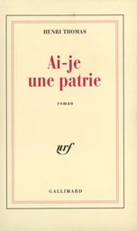 Ai-je une patrie