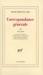 Correspondance générale