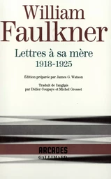 Lettres à sa mère