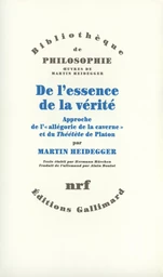 De l'essence de la vérité