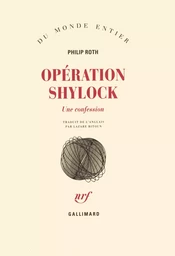 Les livres de Roth - Opération Shylock