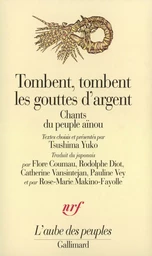 Tombent, tombent les gouttes d'argent