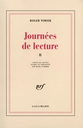 Journées de lecture