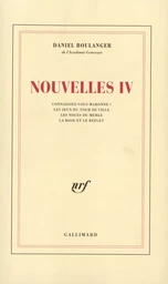 Nouvelles IV