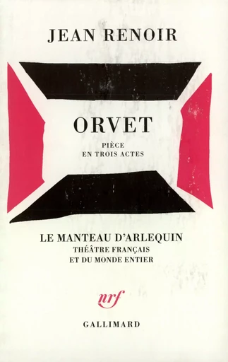 Orvet - Jean Renoir - GALLIMARD